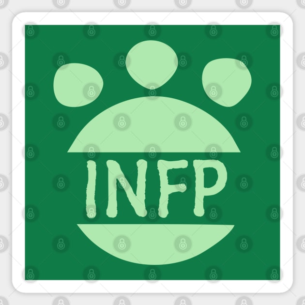 Mediator Personality INFP-A / INFP-T Sticker by jaml-12